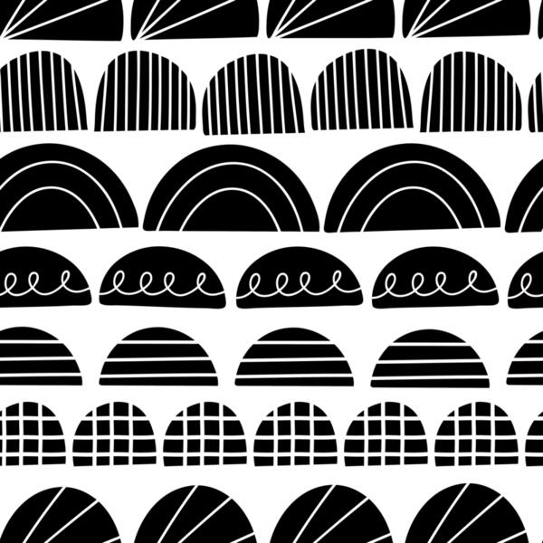 Monochrome Semi Circle Thumbnail